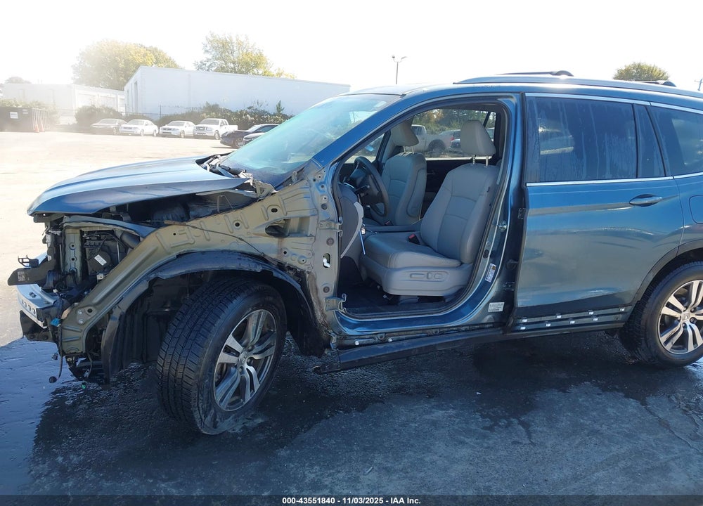 2017 HONDA PILOT EX-L VIN: 5FNYF5H53HB044506