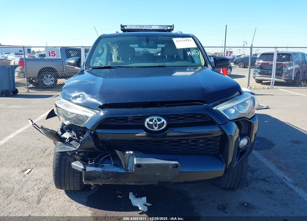 2016 TOYOTA 4RUNNER SR5 VIN: JTEBU5JR7G5328970