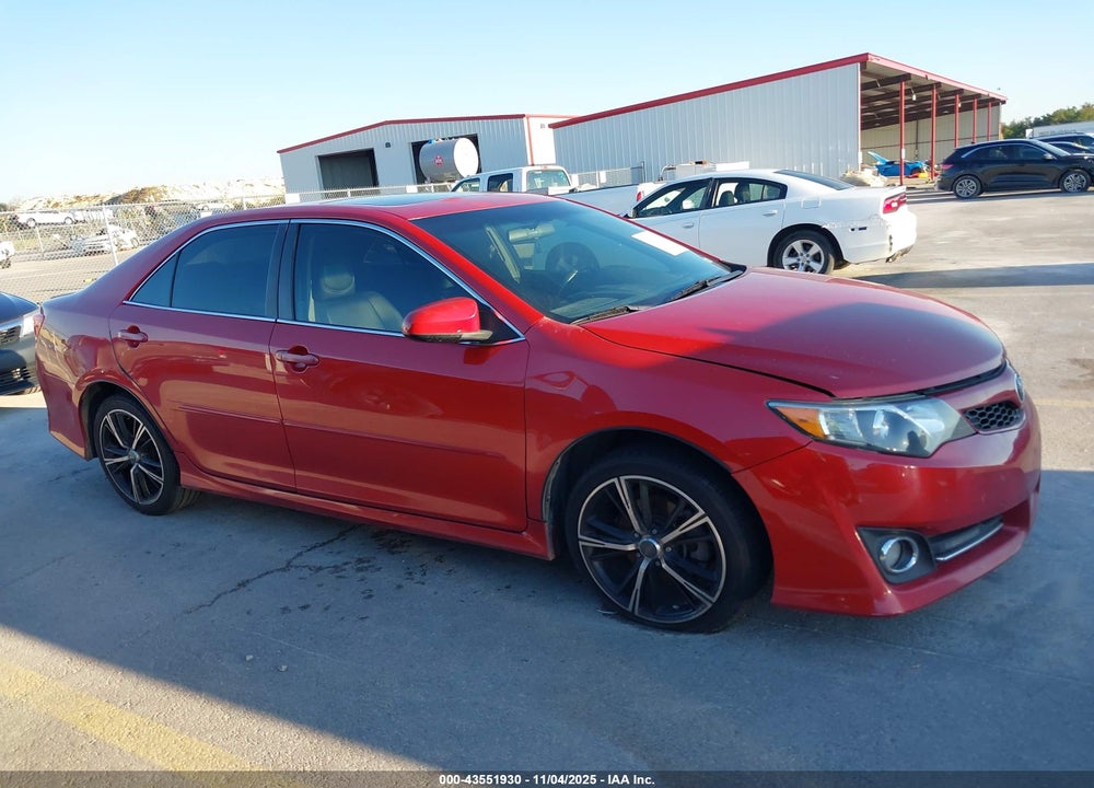 2012 TOYOTA CAMRY SE LIMITED EDITION VIN: 4T1BF1FK6CU622553