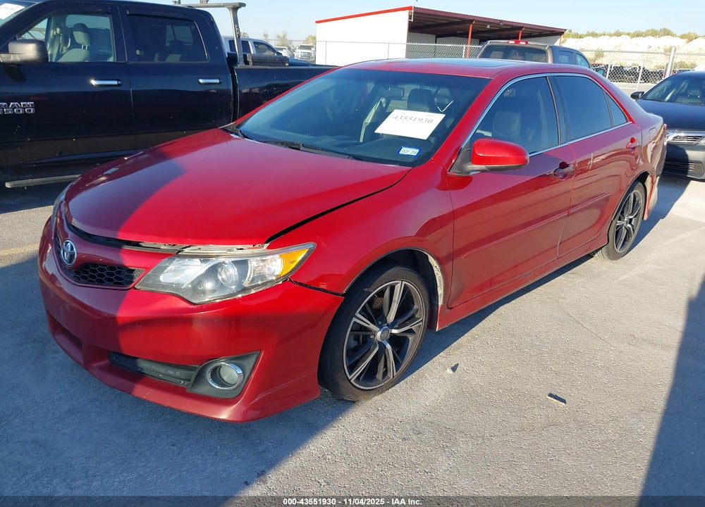 2012 TOYOTA CAMRY SE LIMITED EDITION VIN: 4T1BF1FK6CU622553