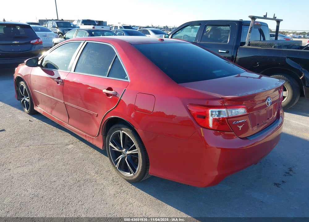 2012 TOYOTA CAMRY SE LIMITED EDITION VIN: 4T1BF1FK6CU622553