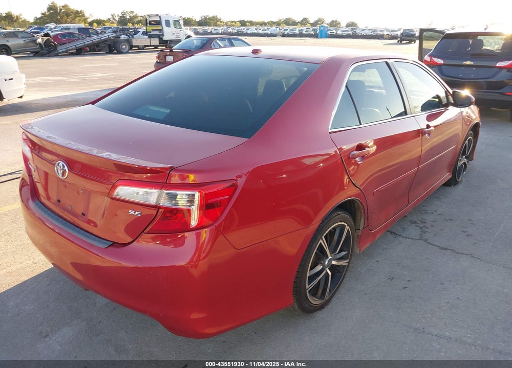 2012 TOYOTA CAMRY SE LIMITED EDITION VIN: 4T1BF1FK6CU622553