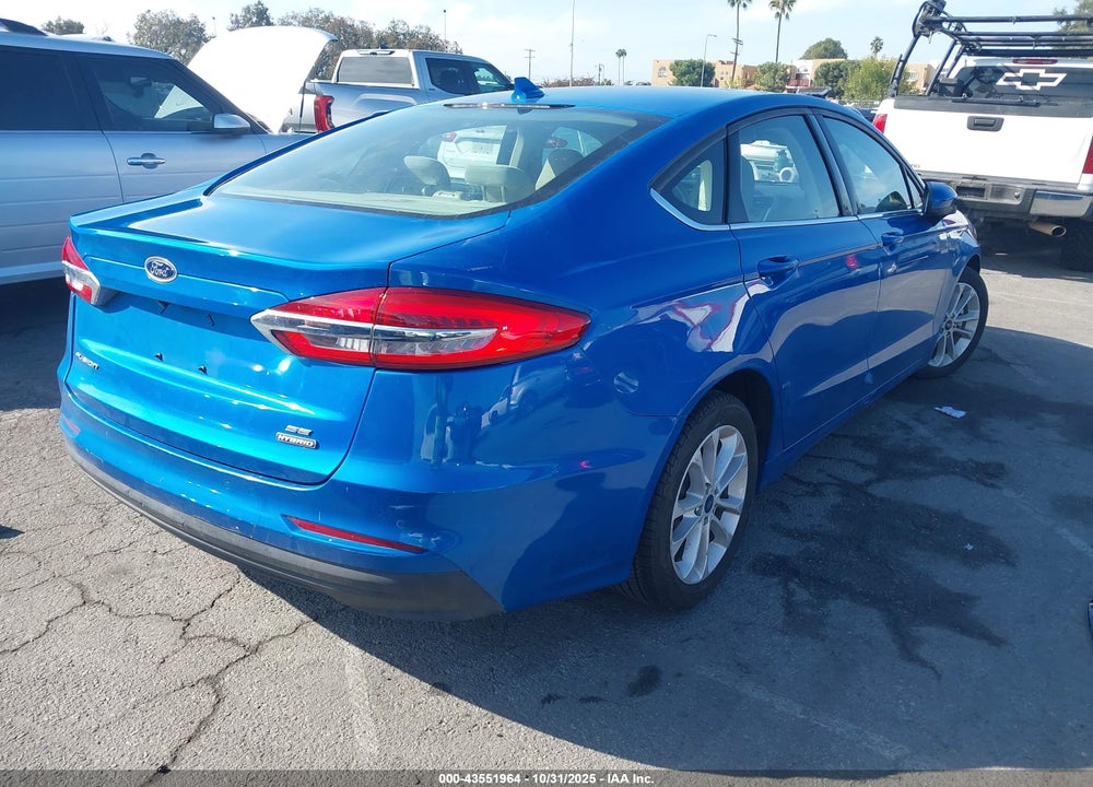 2020 FORD FUSION HYBRID SE VIN: 3FA6P0LU6LR213341