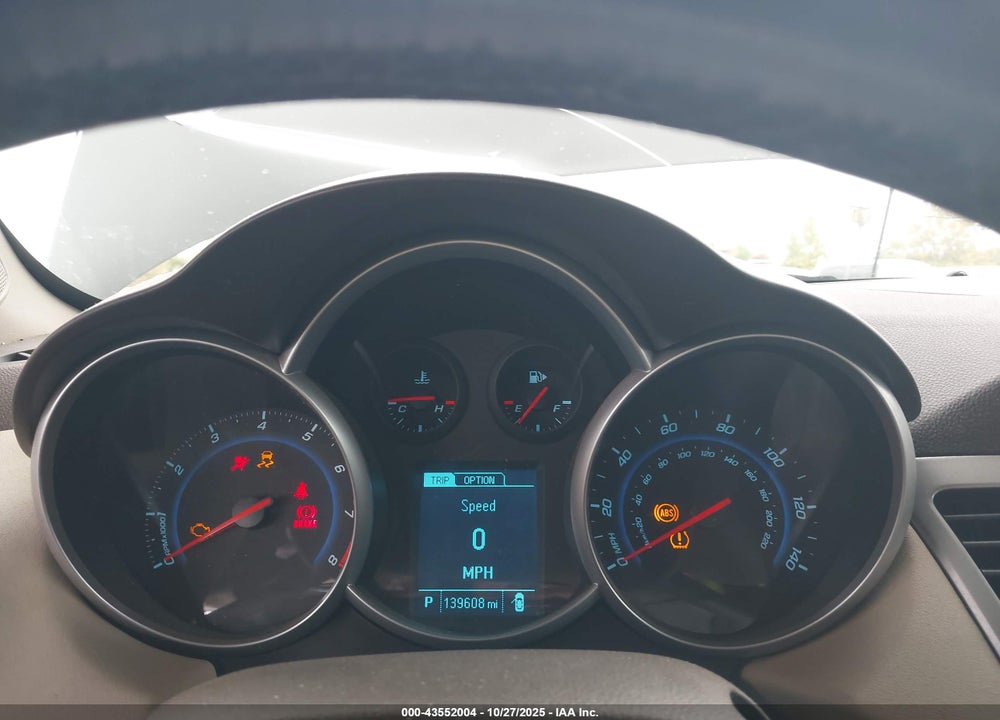 2013 CHEVROLET CRUZE VIN: 1G1PE5SB1D7300910
