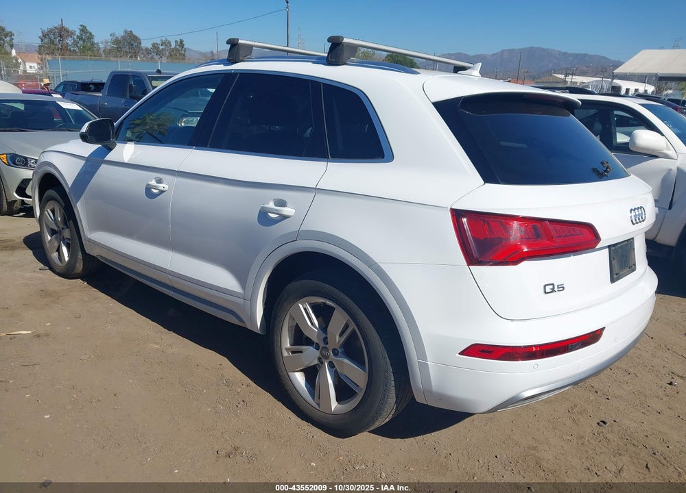 2018 AUDI Q5 2.0T PREMIUM/2.0T TECH PREMIUM VIN: WA1BNAFY6J2019309