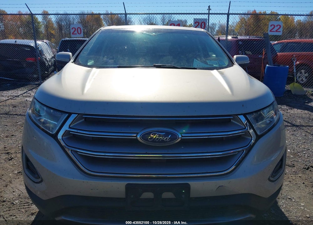 2017 FORD EDGE SEL VIN: 2FMPK4J95HBC40132