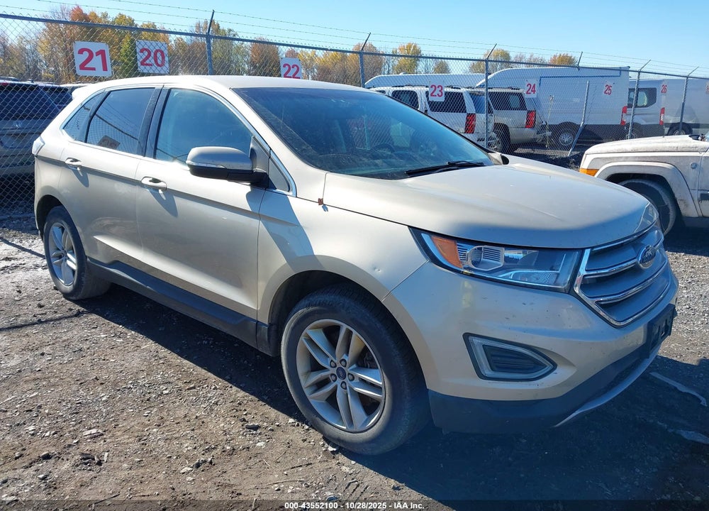 2017 FORD EDGE SEL VIN: 2FMPK4J95HBC40132