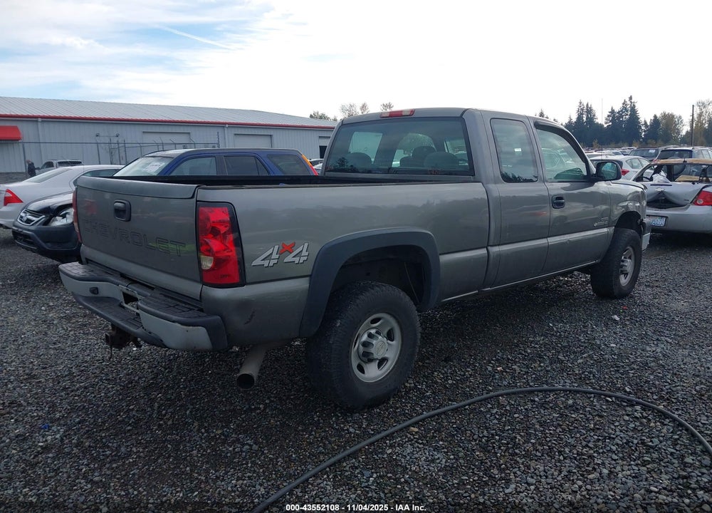 2006 CHEVROLET SILVERADO 2500HD WORK TRUCK VIN: 1GCHK29236E247957
