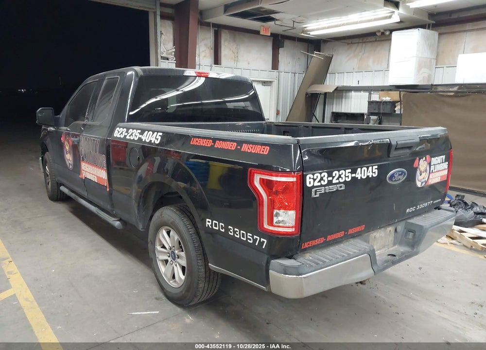 2015 FORD F-150 XLT VIN: 1FTEX1C85FKE42343