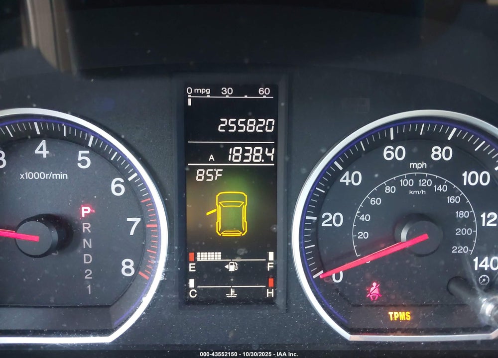 2008 HONDA CR-V EX-L VIN: JHLRE38748C024794