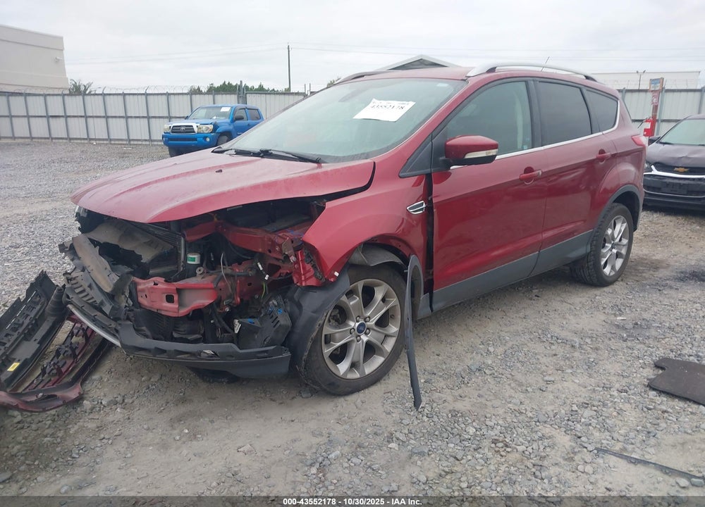 2014 FORD ESCAPE TITANIUM VIN: 1FMCU0J93EUE07322