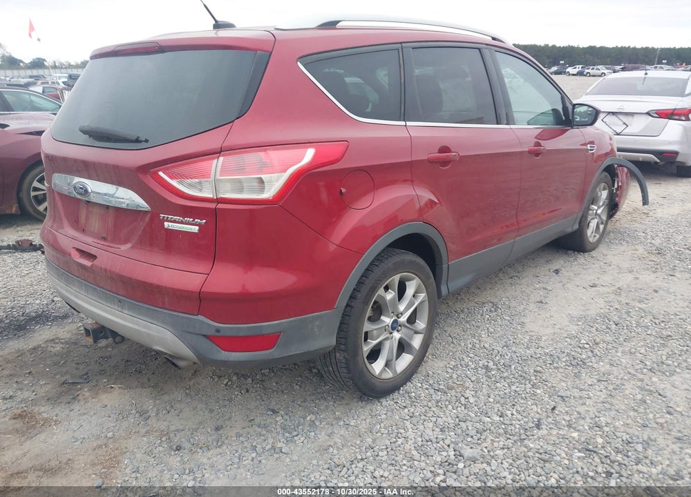 2014 FORD ESCAPE TITANIUM VIN: 1FMCU0J93EUE07322