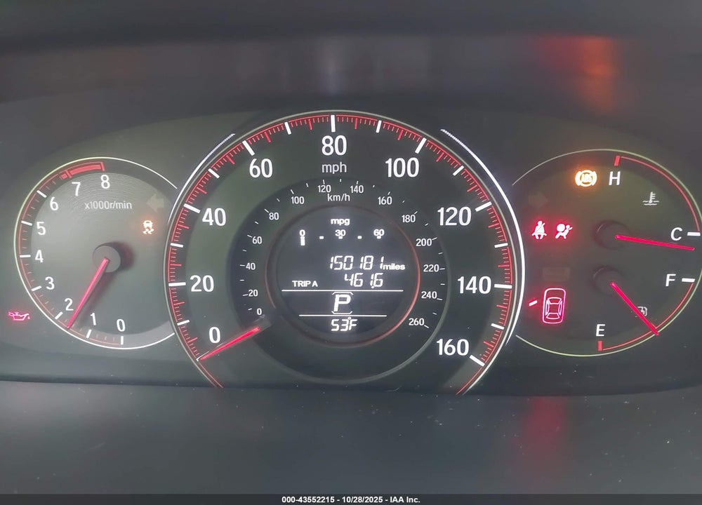 2016 HONDA ACCORD SPORT VIN: 1HGCR2F53GA127493