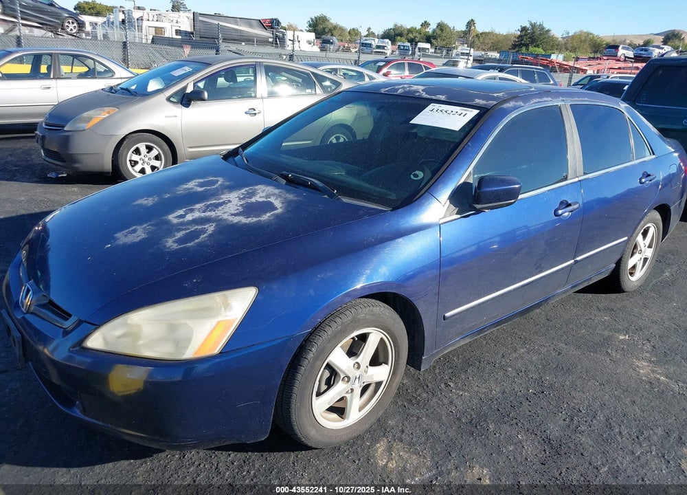 2003 HONDA ACCORD 2.4 EX VIN: JHMCM56633C073407