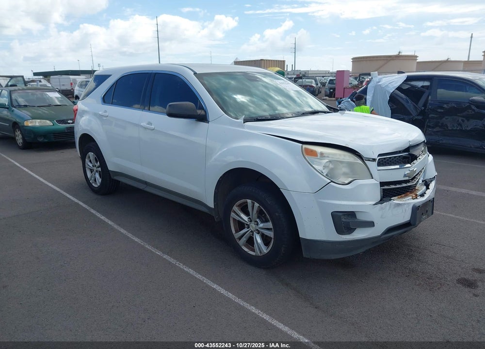 2012 CHEVROLET EQUINOX LS VIN: 2GNALBEK1C6217285