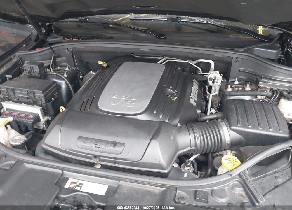 2013 DODGE DURANGO VIN: 1C4SDJET7DC662880
