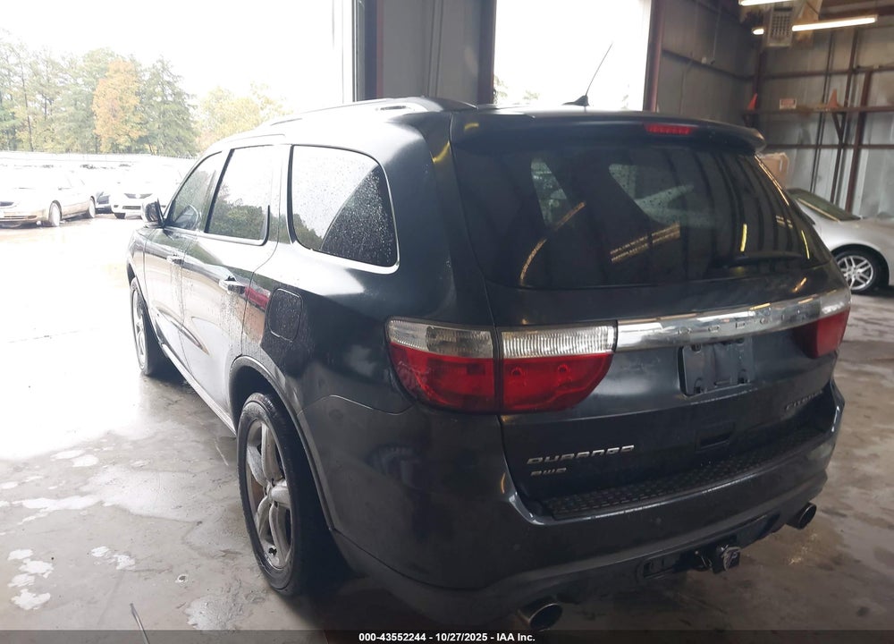 2013 DODGE DURANGO VIN: 1C4SDJET7DC662880