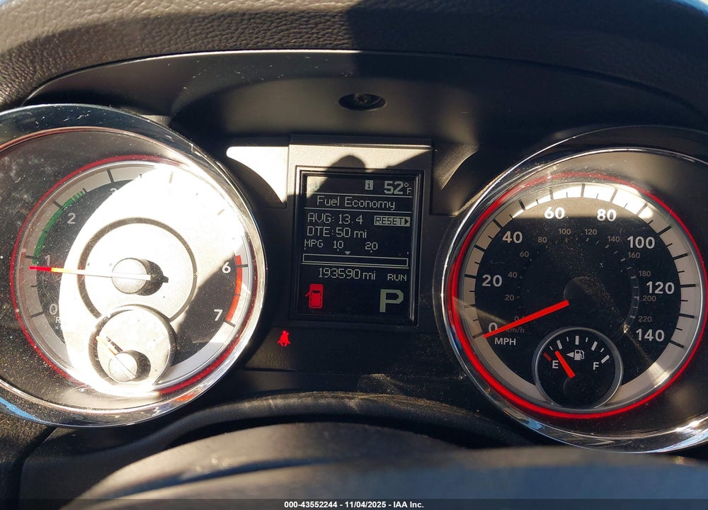 2013 DODGE DURANGO VIN: 1C4SDJET7DC662880