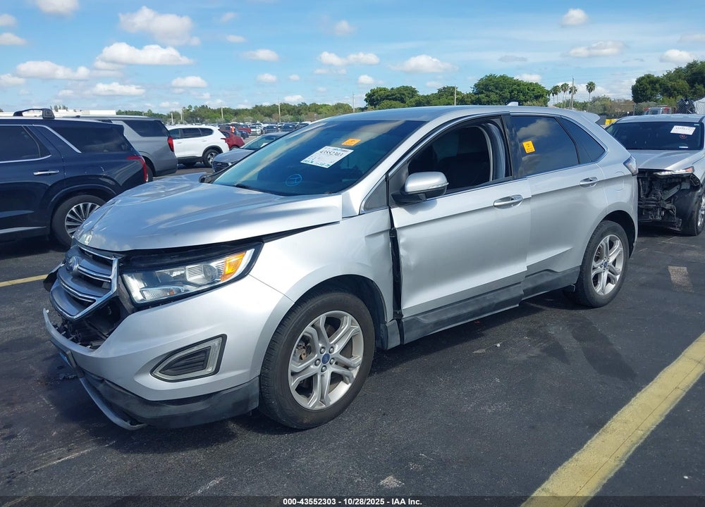 2018 FORD EDGE TITANIUM VIN: 2FMPK4K94JBB44769