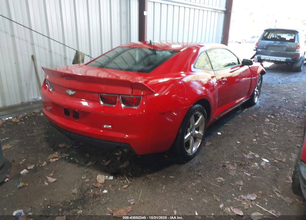 2012 CHEVROLET CAMARO 1LT VIN: 2G1FB1E31C9129249