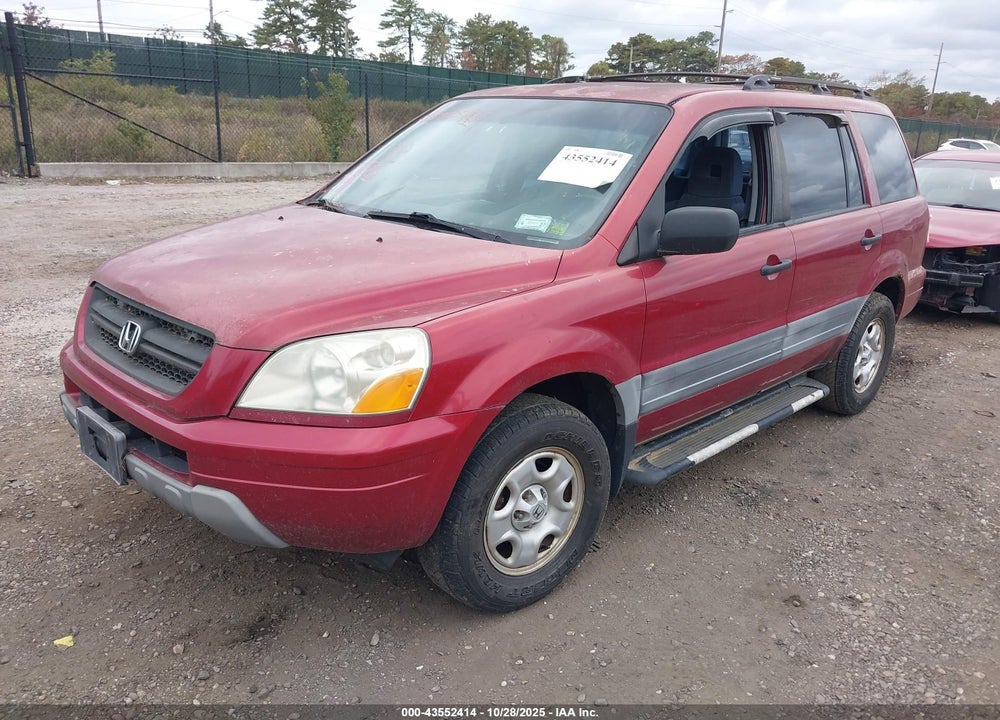 2003 HONDA PILOT VIN: 2HKYF181X3H532352