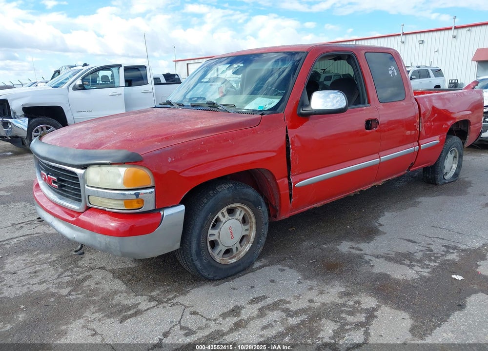 2001 GMC SIERRA 1500 SLE VIN: 2GTEC19T611275992