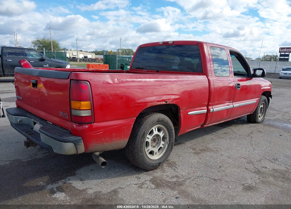 2001 GMC SIERRA 1500 SLE VIN: 2GTEC19T611275992