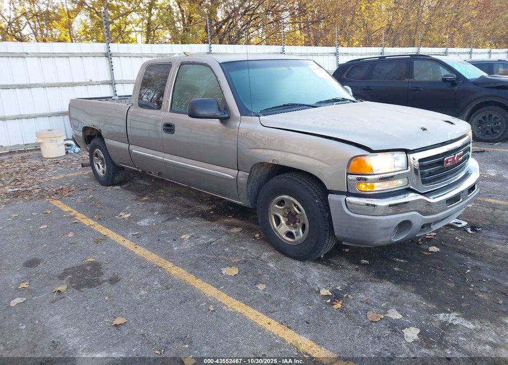 2003 GMC SIERRA 1500 SLE VIN: 1GTEC19V43Z332251
