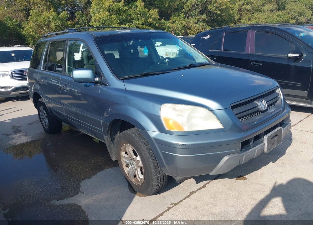 2005 HONDA PILOT EX-L VIN: 2HKYF18705H556148