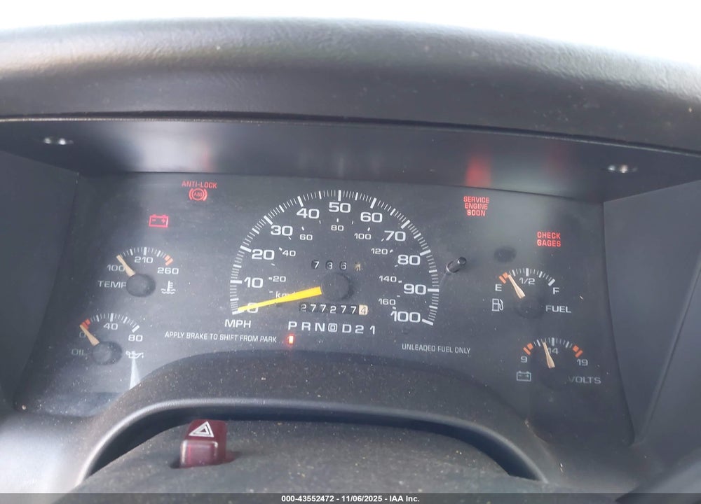 1996 GMC SONOMA VIN: 1GTCS1943T8508309