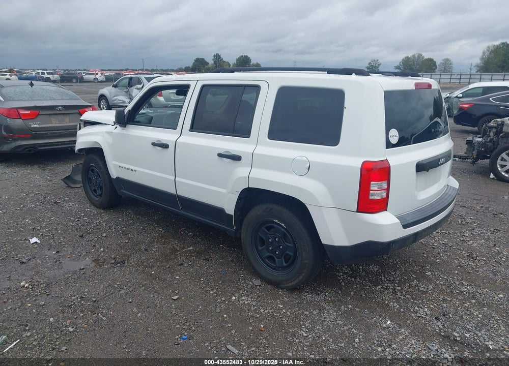 2016 JEEP PATRIOT SPORT VIN: 1C4NJPBA9GD732454