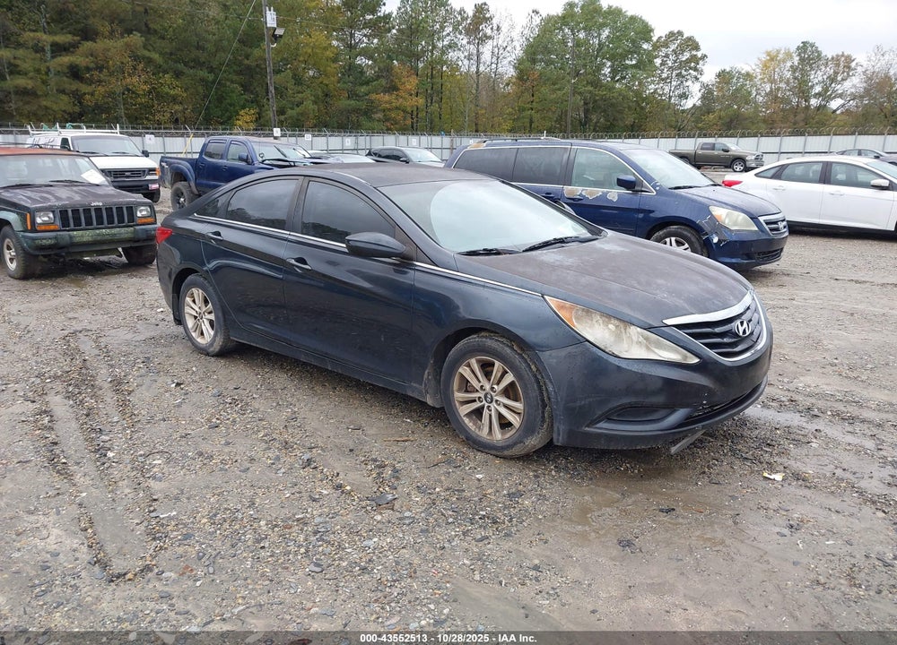 2012 HYUNDAI SONATA GLS VIN: 5NPEB4AC2CH456203