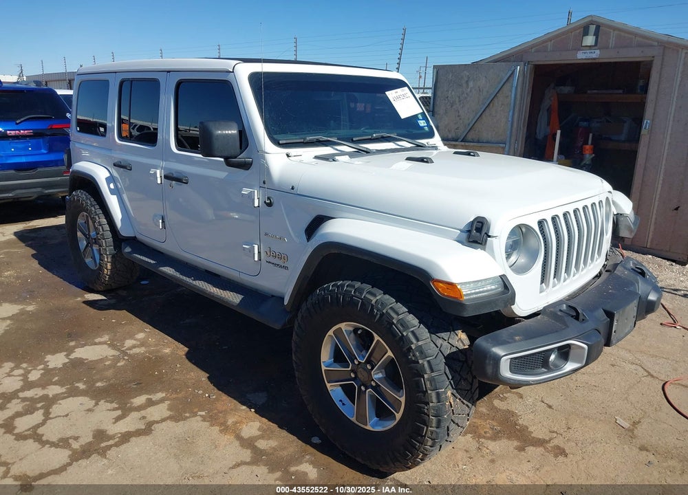 2018 JEEP WRANGLER UNLIMITED SAHARA 4X4 VIN: 1C4HJXEGXJW238080