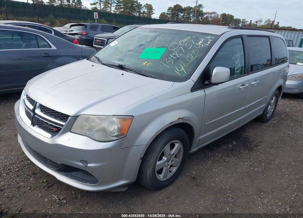 2012 DODGE GRAND CARAVAN SXT VIN: 2C4RDGCG0CR334262