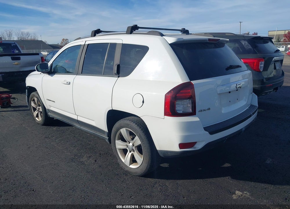 2014 JEEP COMPASS LATITUDE VIN: 1C4NJDEB9ED633133