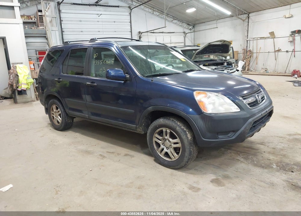 2003 HONDA CR-V EX VIN: SHSRD78883U134462