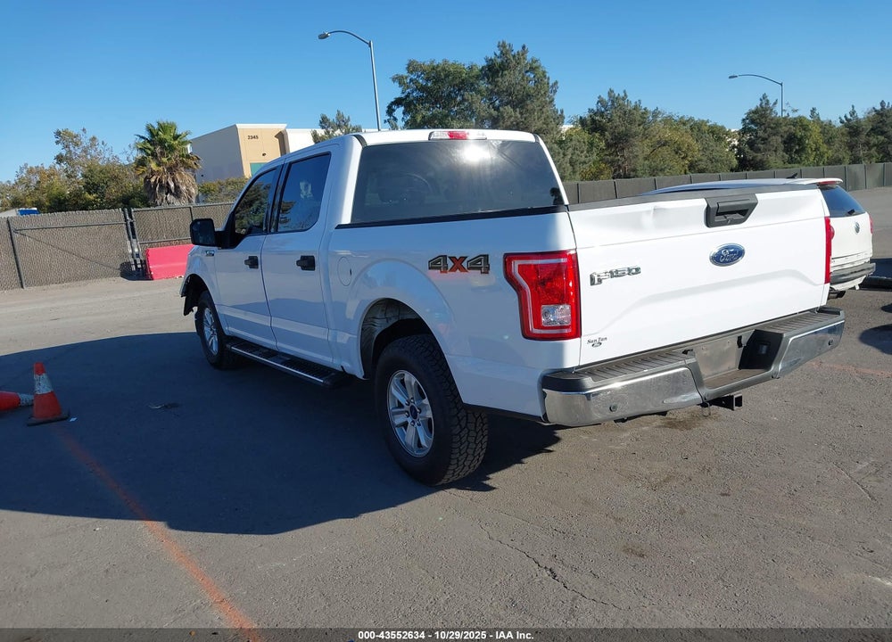 2017 FORD F-150 VIN: 1FTEW1EF9HKE21030