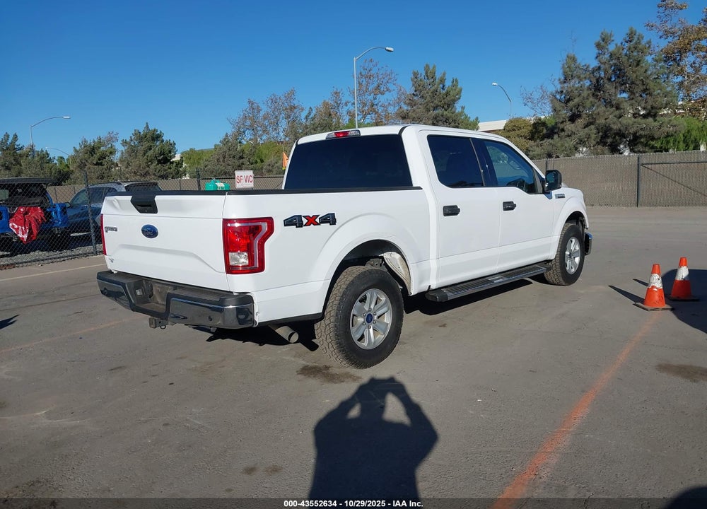 2017 FORD F-150 VIN: 1FTEW1EF9HKE21030