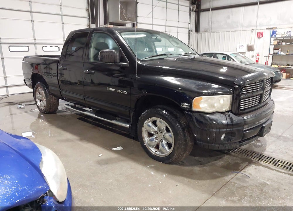 2005 DODGE RAM 1500 SLT/LARAMIE VIN: 1D7HU18D25S275004