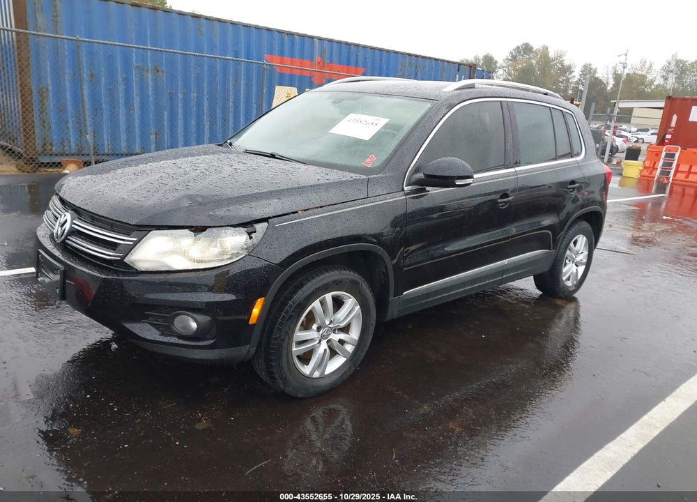 2016 VOLKSWAGEN TIGUAN SE VIN: WVGAV7AX6GW602771