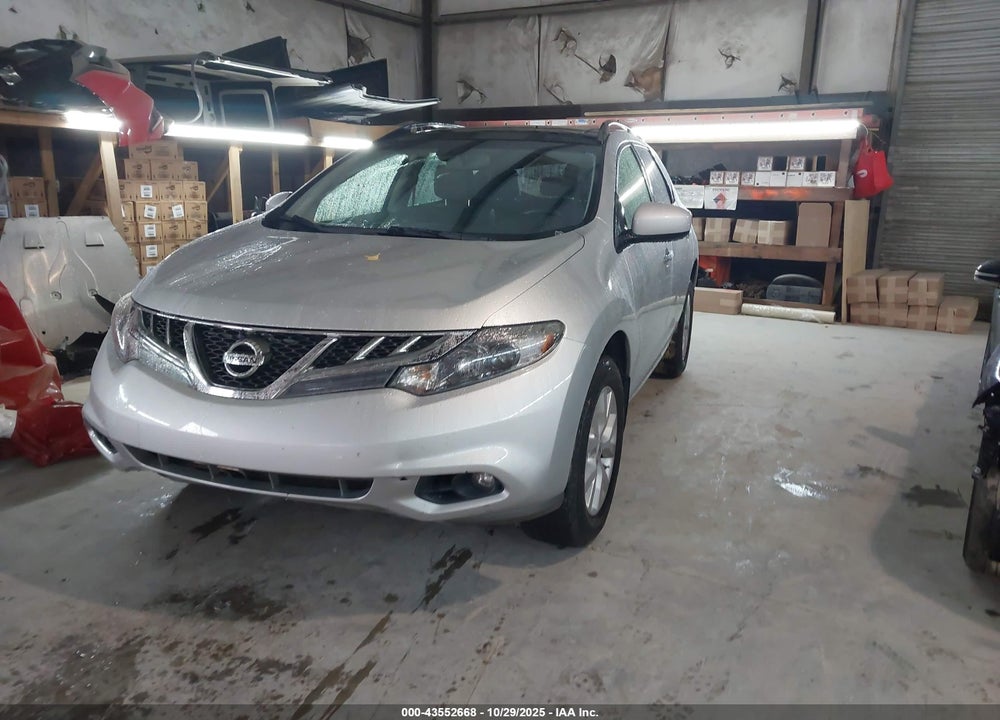 2014 NISSAN MURANO VIN: JN8AZ1MU2EW401233