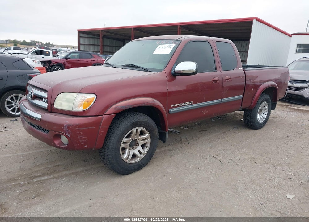2005 TOYOTA TUNDRA SR5 V8 VIN: 5TBBT44115S458962