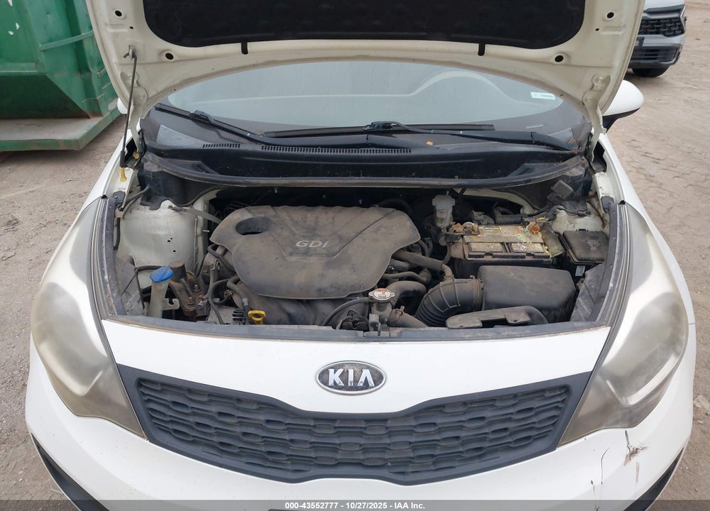 2013 KIA RIO LX VIN: KNADM4A37D6127074