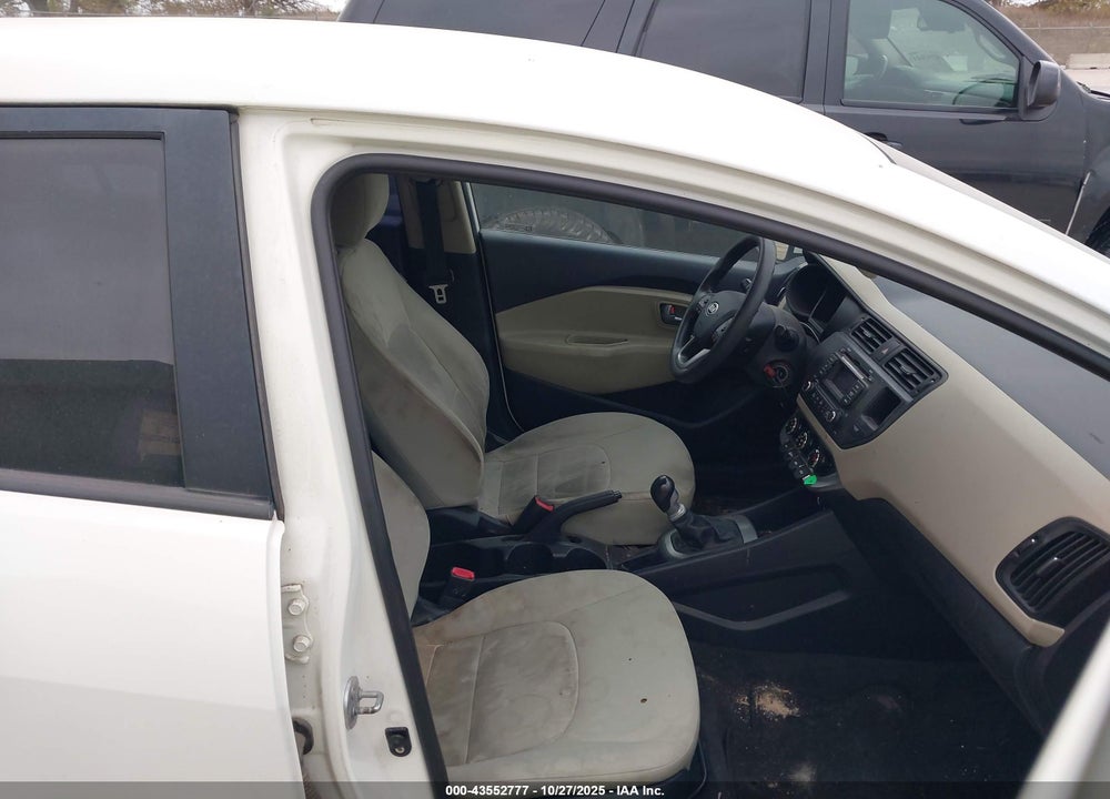 2013 KIA RIO LX VIN: KNADM4A37D6127074