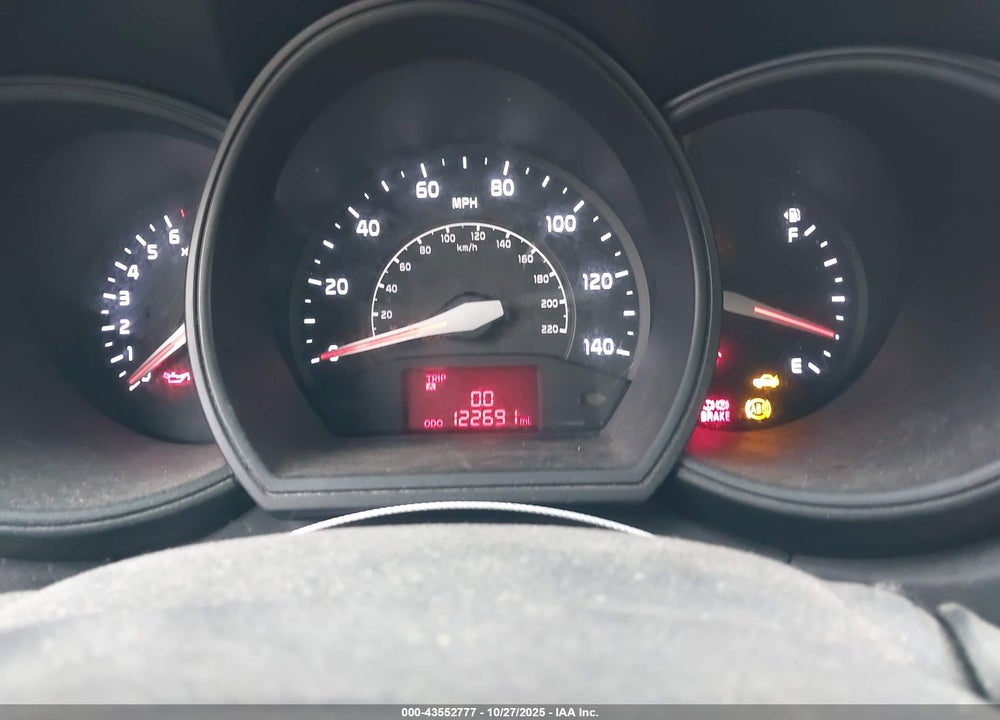 2013 KIA RIO LX VIN: KNADM4A37D6127074