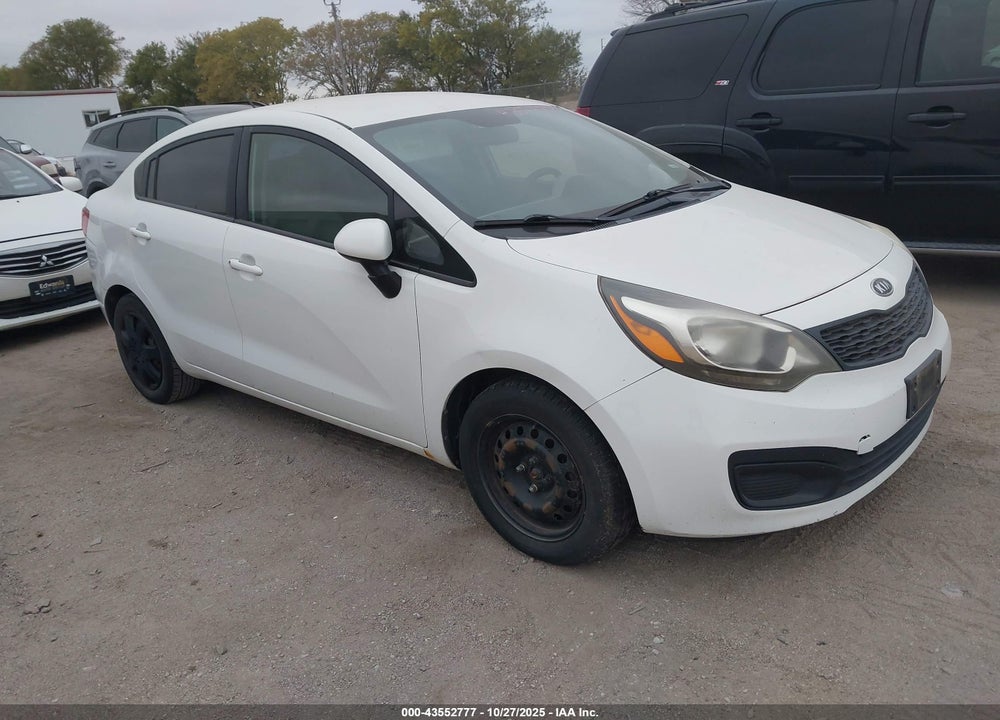 2013 KIA RIO LX VIN: KNADM4A37D6127074
