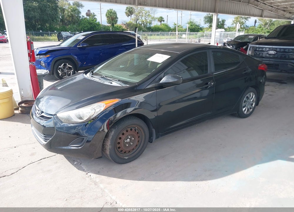 2012 HYUNDAI ELANTRA VIN: KMHDH4AE9CU442960