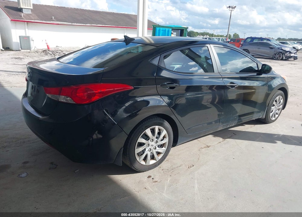 2012 HYUNDAI ELANTRA VIN: KMHDH4AE9CU442960