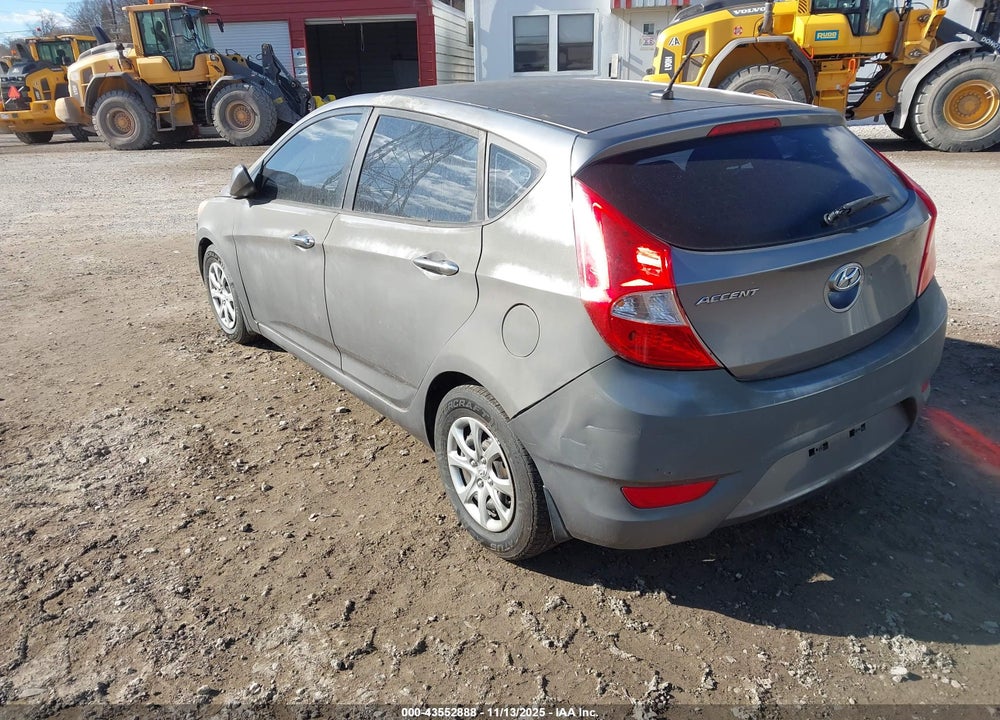2014 HYUNDAI ACCENT GS VIN: KMHCT5AE0EU151671
