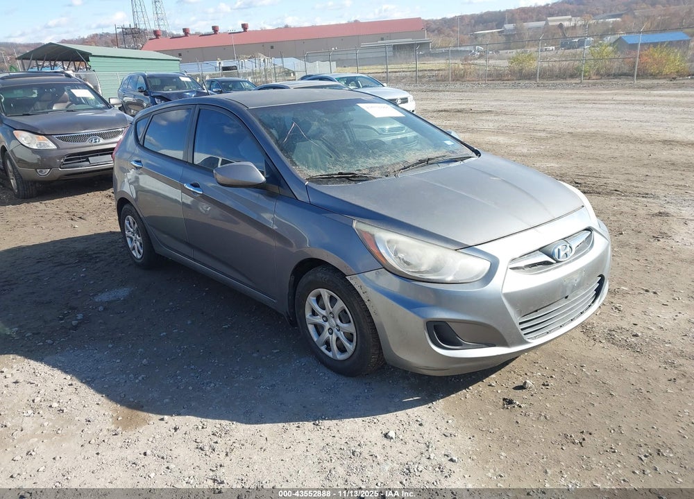 2014 HYUNDAI ACCENT GS VIN: KMHCT5AE0EU151671